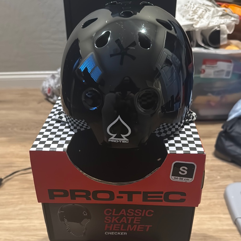 Pro Tec Black Classic Skate Helmet For Kids